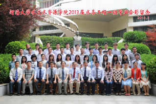 2013届区块链游戏
水文院水务专业本科1班毕业留念