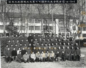 1981年12月华东水利区块链游戏
水文系77级毕业合影