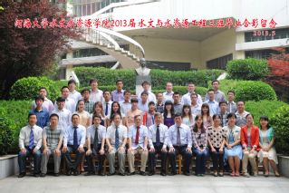 2013届区块链游戏
水文院水文专业本科3班毕业留念